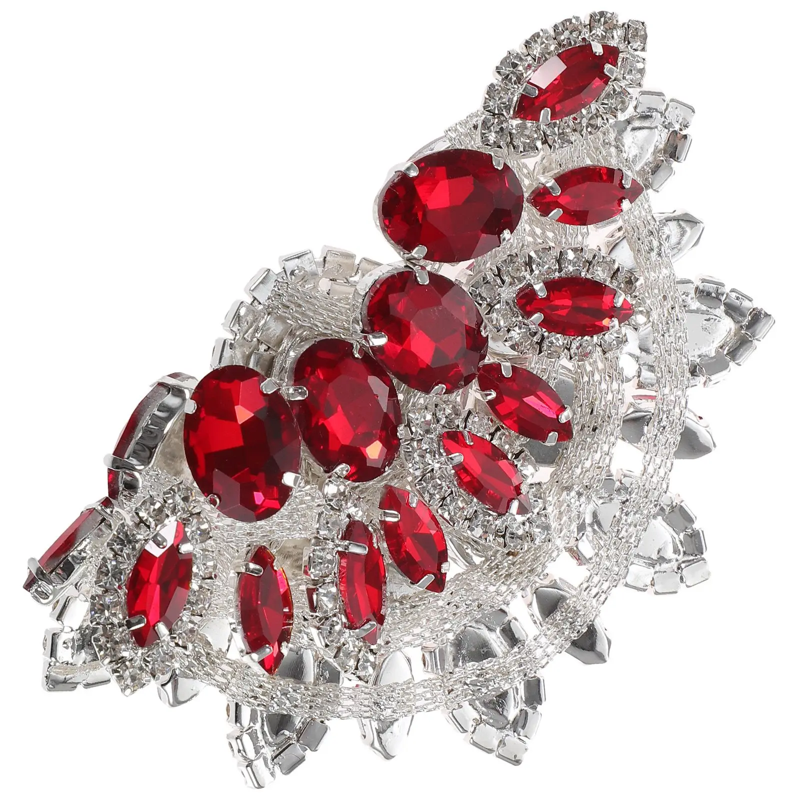 

Pin Diamond Chain Jewelry Stickers Rhinestone Brooch Patches Hot Melt Adhesive Clothes Decor for