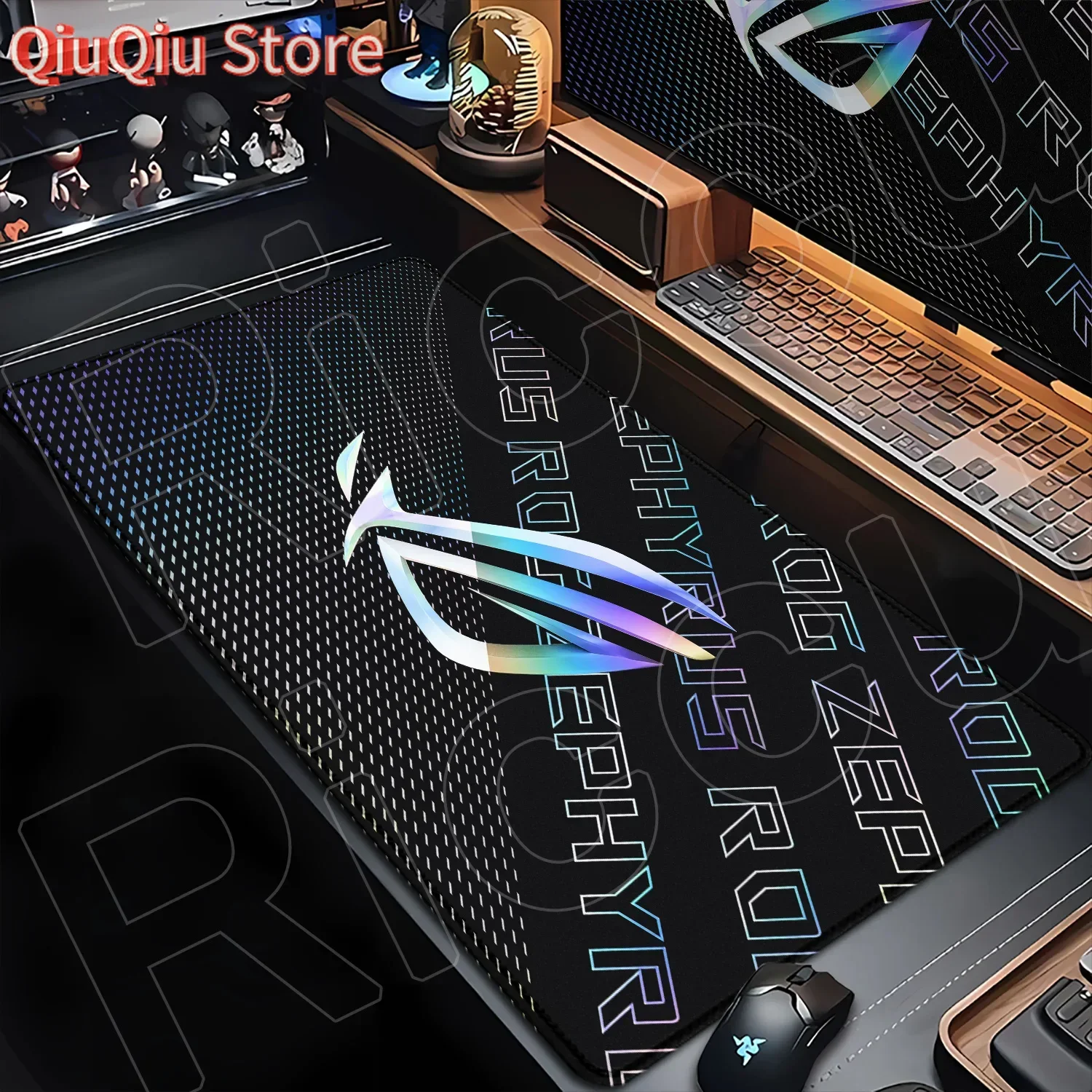 

1200x600mm Computer Gamer Office Oversized Table Mats Anime Asus Rog Mouse Pad XXXL Gaming PC Keyboard Accessories Non-slip Play