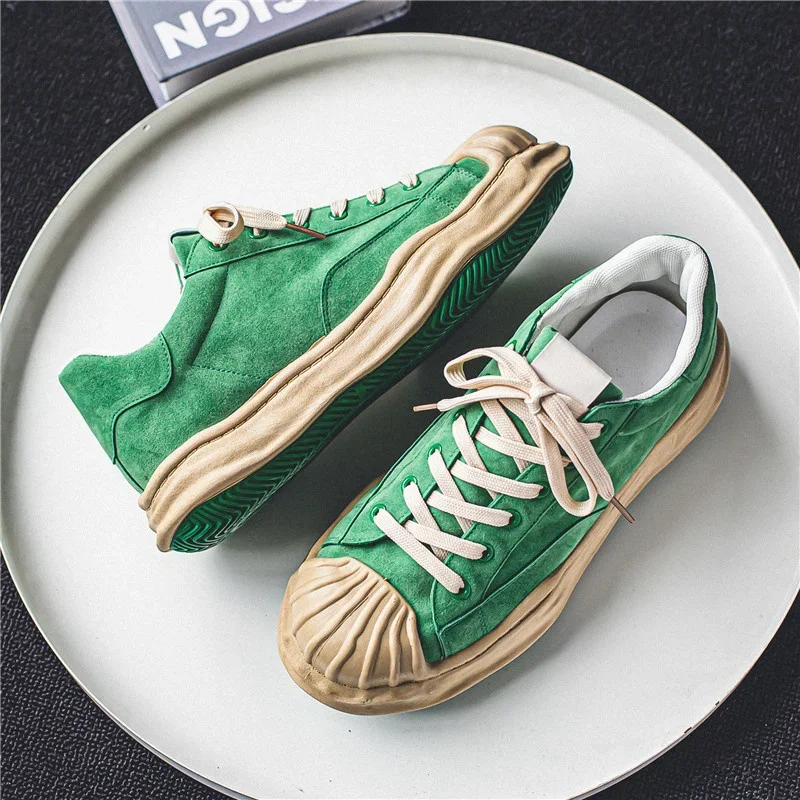 2023 New Men Canvas Shoes Casual Sneakers Spring Autumn Mens Vulcanized Shoes High Quality Breathable Comfortable Flat Lace Up