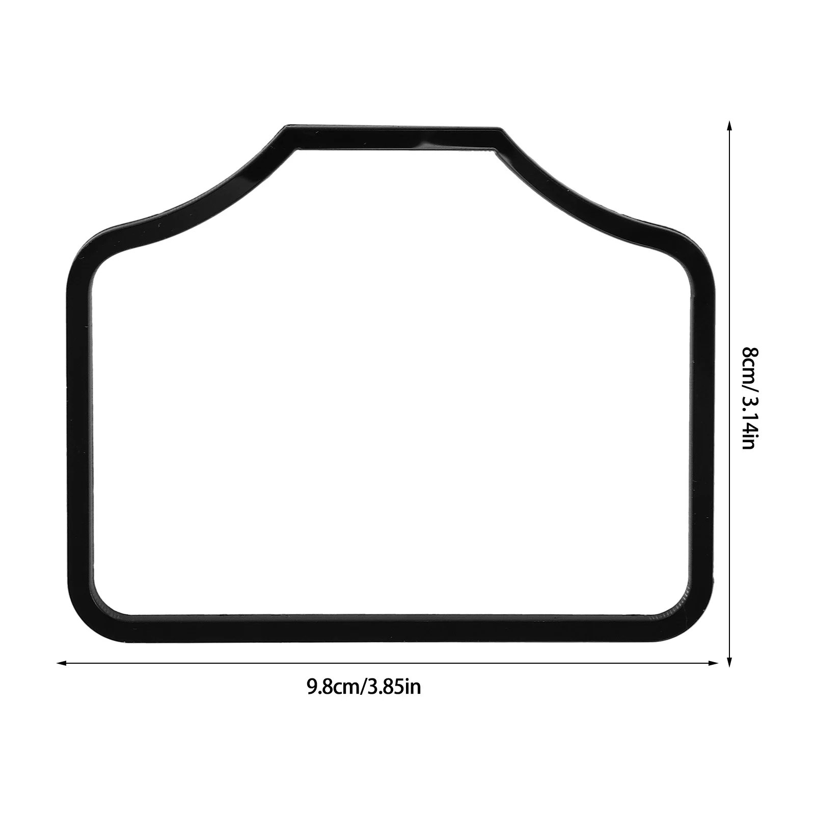 Portachiavi Anello di montaggio per console centrale per auto antiscivolo in plastica compatibile con organizzatore di accessori per auto 3 Y