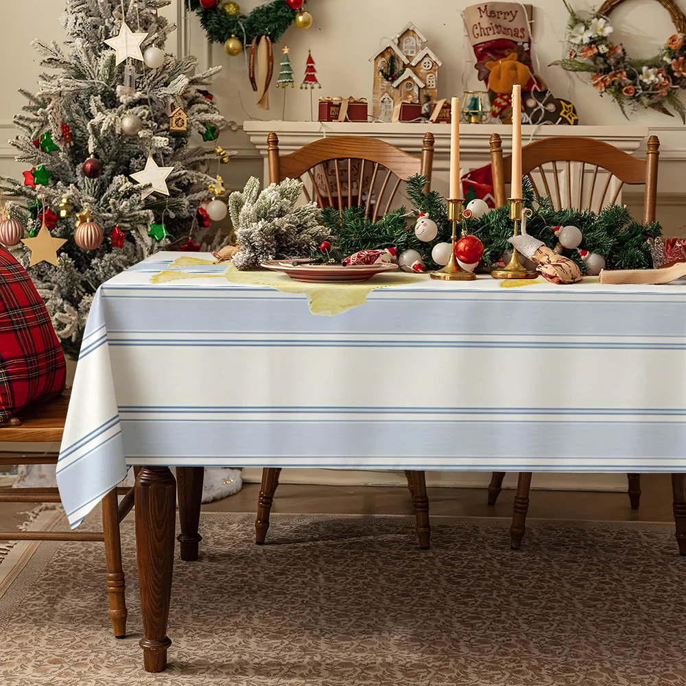 Cute Teddy & Bakery Table Cloth Waterproof Tablecloth Spill Proof Table Cloth, Wipe Clean Table Cloth for Dining Camping