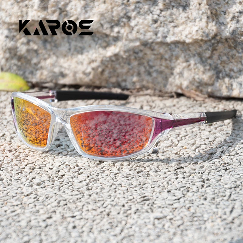 

KAROS Unisex UV400 Polarized Sports Eyewear Cycling Glasses for Hiking Camping Bicycle Adventures Men Women