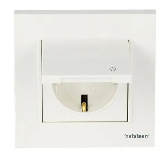 Górna pokrywa BYOBU. PRİZ biały NETELSAN