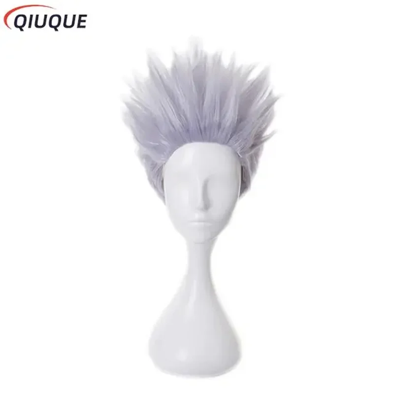 

ss13110-3XL черный/синий Gojo Satoru косплей костюм повязка на глаз парики очки аниме Хэллоуин вечерние мужская детская униформа