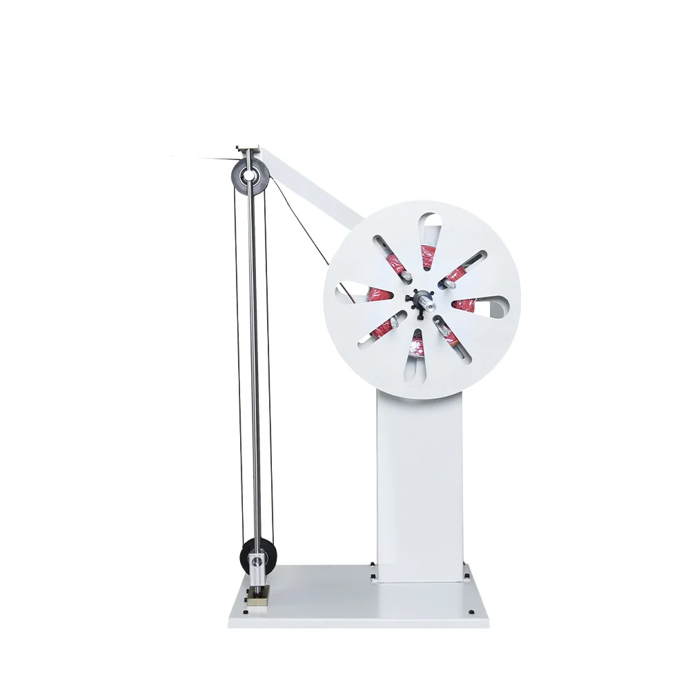 120W Electronic Wire Prefeeder Automatic Cable Feeding Rewinding Unwind Machine HS-FXJ1 Cable Wire Pay-Off Rack for Winding Use