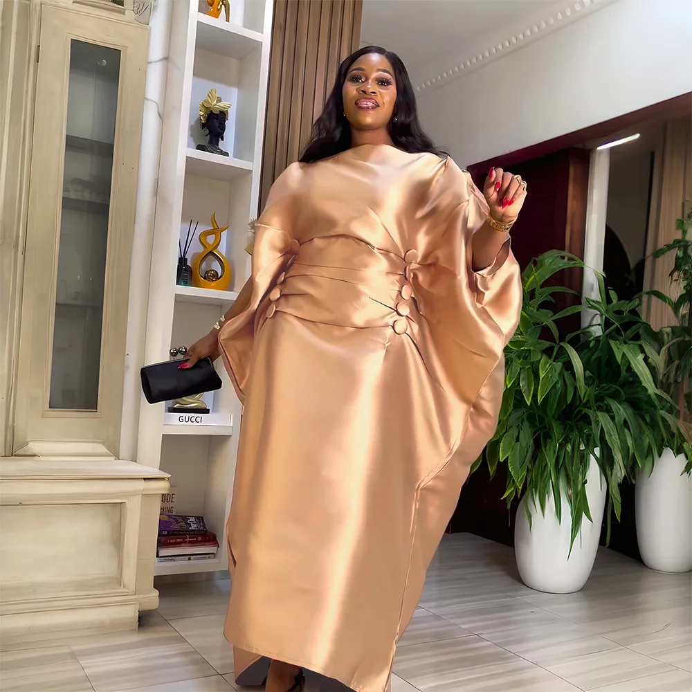 

Африканские платья для женщин, традиционная африканская одежда, Дашики, Анкара, платье, абайя, мусульманский кафтан, длинное платье макси, 2025 г.