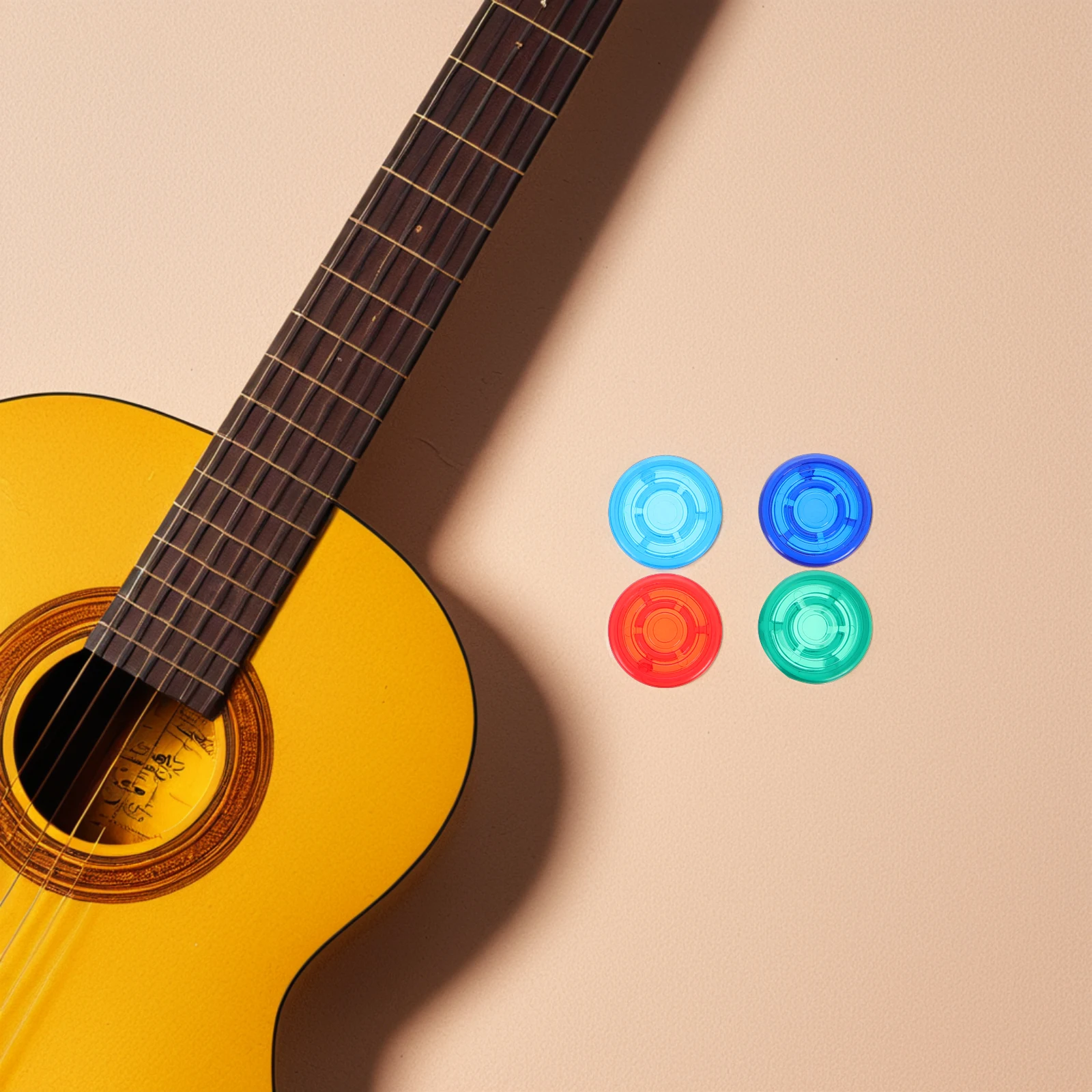 

20pcs Electric Effect Caps Sturdy Plastic Footswitch Topper Foot Durable Music Instrument Parts Protection Guitar