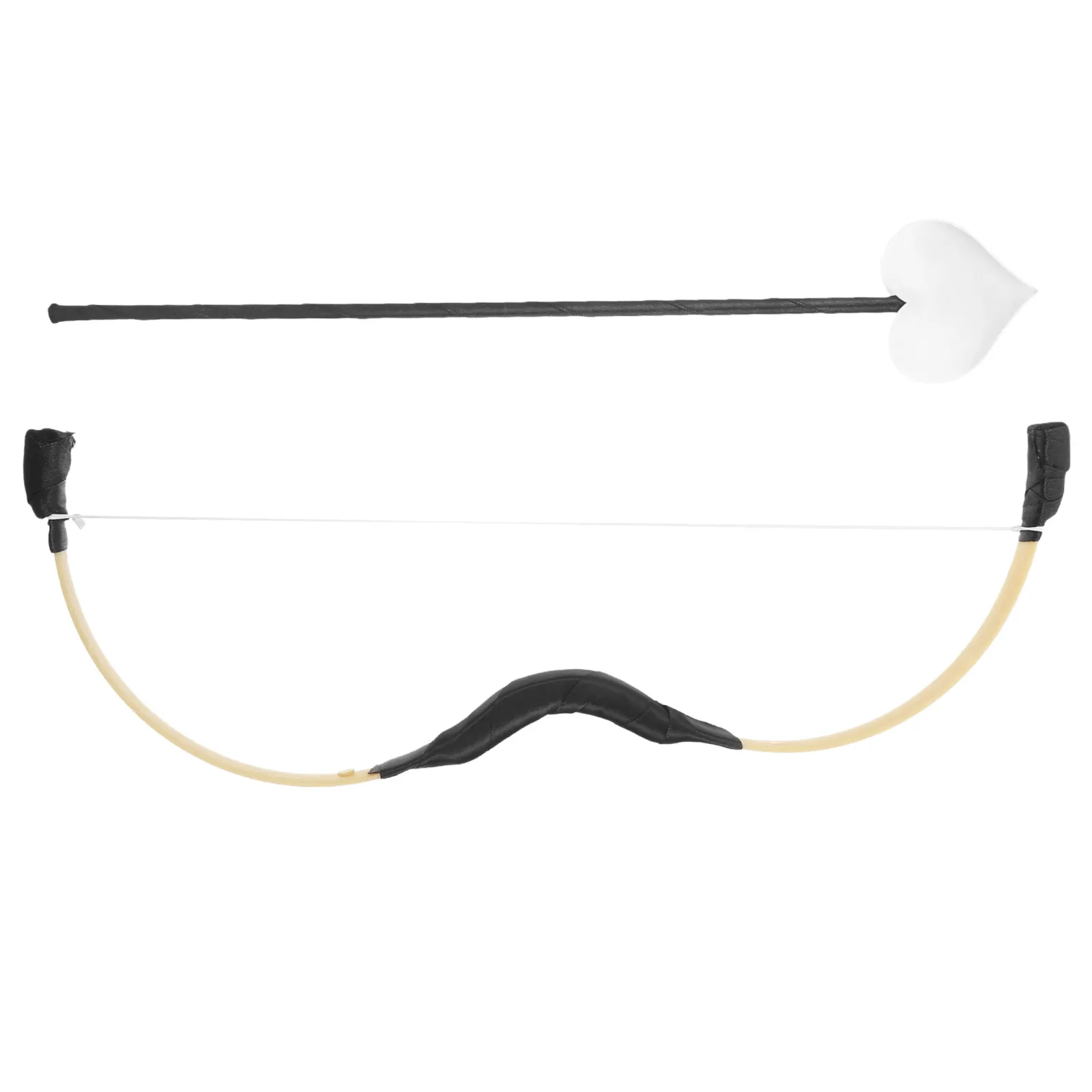 1 Juego de accesorios de disfraz de arco y flecha, estilo tribal primitivo, suministros para fiestas, juego de arcos y flechas para juegos de rol, accesorios de cosplay para Halloween