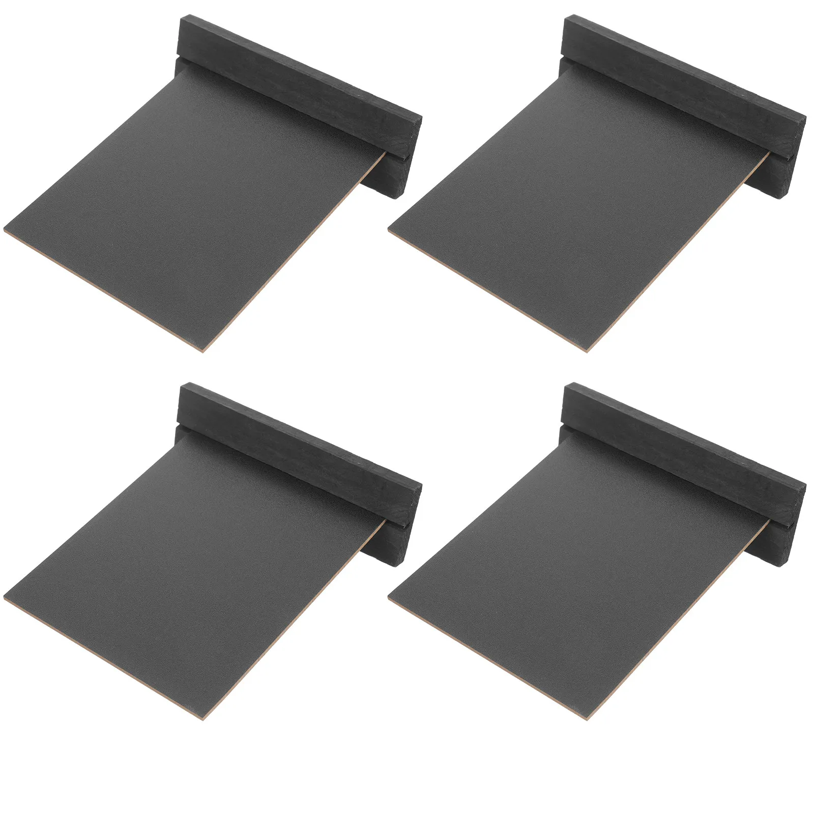 4Pcs Double-Sided Chalkboard Sign with Stable Base for Wedding Party Garden Message Notes Decorative Writing Board Blackboard