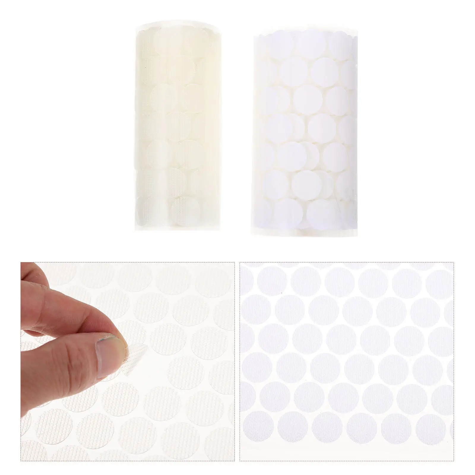 

500 пар круглых точечных клейких наклеек-гелевых точек для многоцелевого использования, для декора своими руками, для украшения автомобиля, без следов