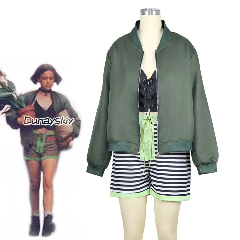 فيلم ليون: أزياء ماتيلدا الاحترافية التأثيرية معطف شورت علوي لملابس الكبار بدلة حفلات الهالوين كرنفال لعب الأدوار