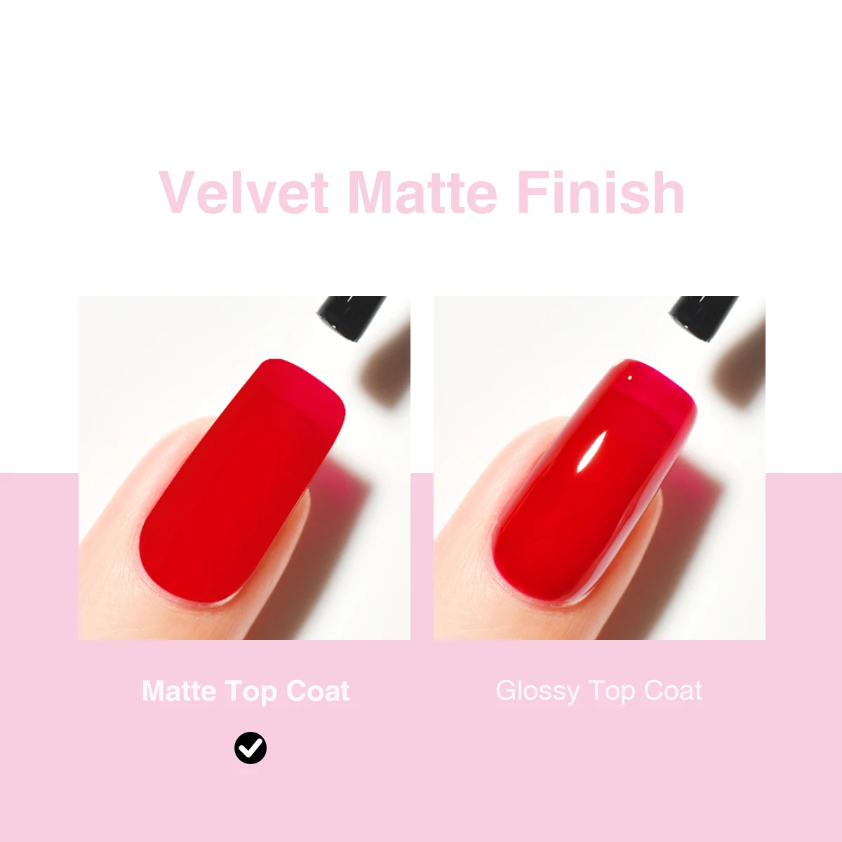 Hassleless 15ml Velvet Matte Top Coat — UV Gel Polish (Soak-Off) — Create a Premium, High-End Nail Finish — Professional Nail La image 5