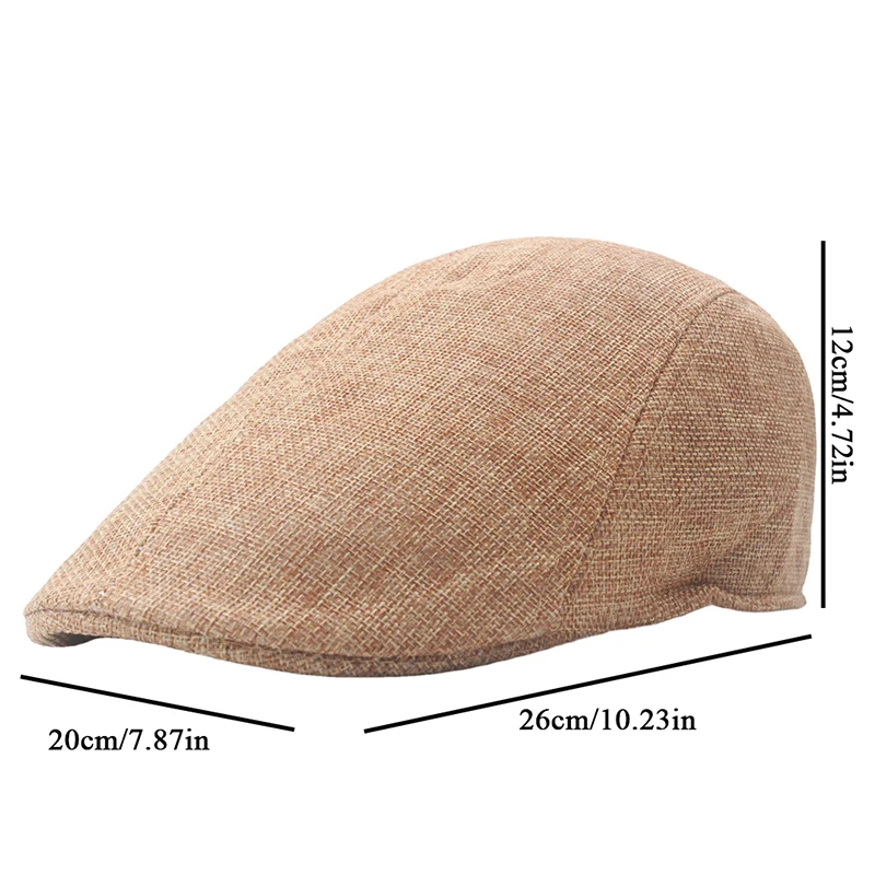 New Dad Hat Men Berets Spring Autumn Winter British Style Newsboy Beret Hat Retro England Hats Male Hats Peaked Painter Caps