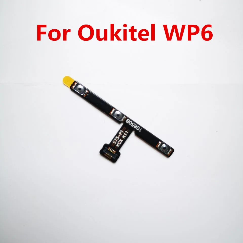 

New Oukitel WP6 6.3inch Smart Phone Volume Power Key Up Down Side Button FPC For Oukitel WP6 Phone Flex Cable