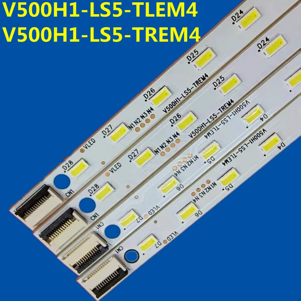LED Strip V500H1-LS5-TLEM4 V500H1-LS5-TREM4 TH-L50EM5K 50KL300C 50E550D 50E65SG 50E550E 50E6CR L50E5090-3D LE50A900K V500HK1-LS5