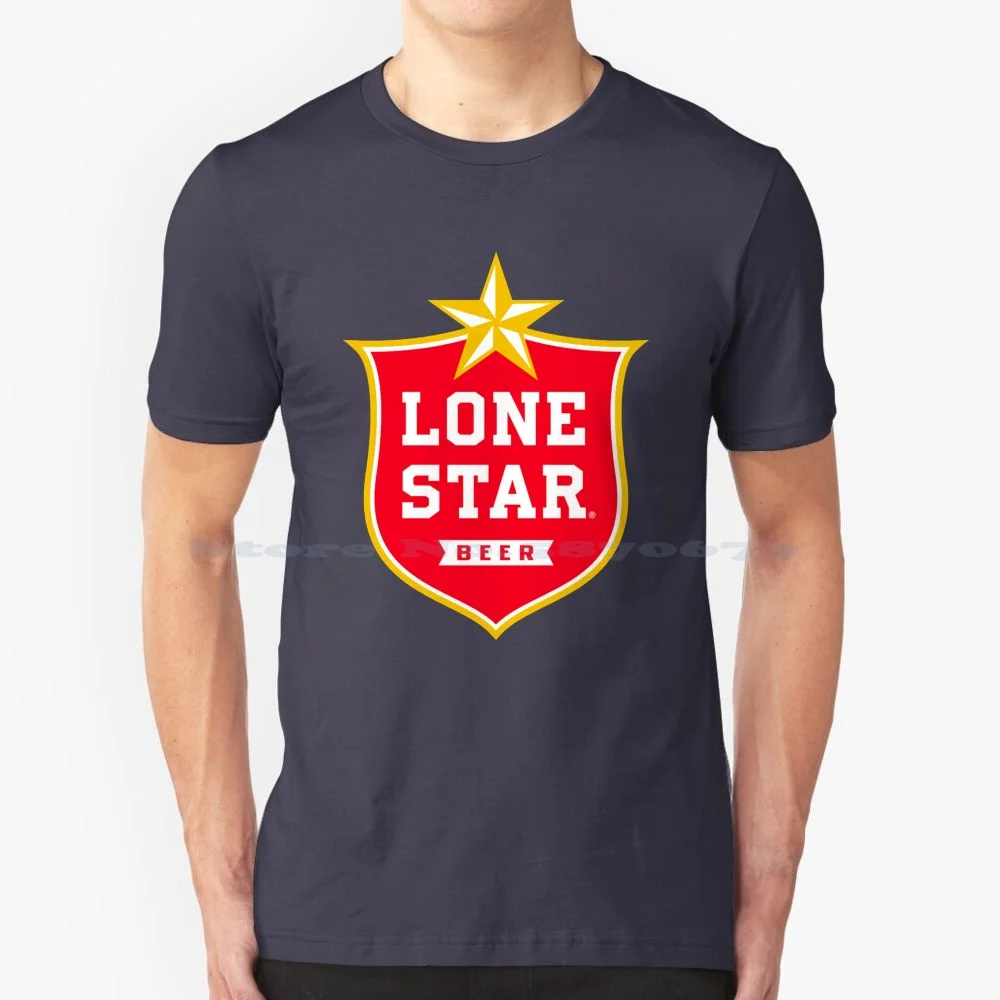 Lone Star Beer Brewery Logo Essential T-Shirt T Shirt 100% Cotton Tee Lone Star Beer Brewery Logo Essential