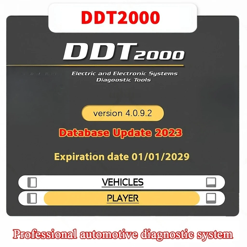 For DDT2000 4.0.9.2 (patch_inside) + Bases 2023 Professional Diagnostic Data Tool Deep Diagnostics of Renault / Nissan Vehicles