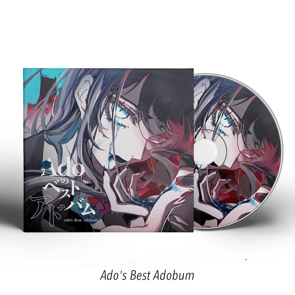 J-Pop Ado-CD de música, el mejor álbum de colección, señales de Helo, grabación de música, Cosplay, Walkman, coche, caja de rastas, regalos musicales para fiesta