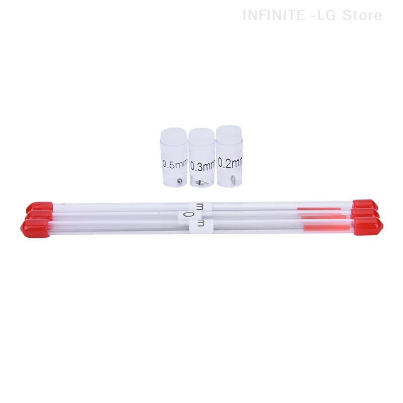 

1 шт., аксессуары для аэрографа, корпус аэрографа, детали для кисти 0,2 мм/0,3 мм/0,5 мм, стандартная насадка для распыления иглы