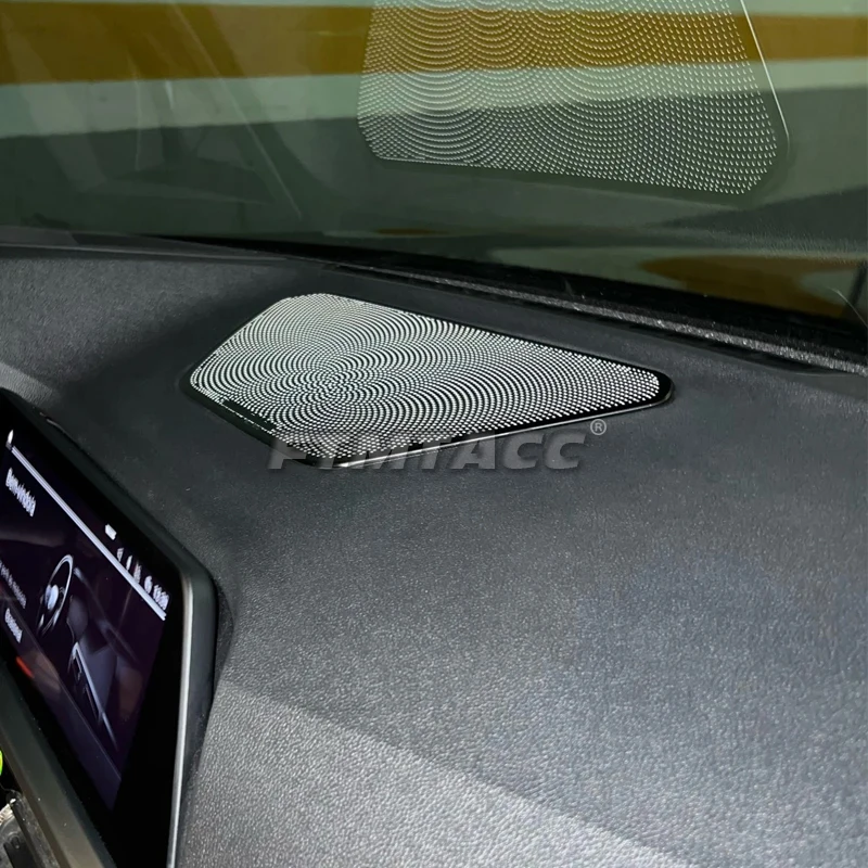 For BMW 3 Series G20 2020-2023 2024 2025 LHD Car Dashboard Speaker Cover Trim Dashboard Air Outlet Vent Cover Trim Frame Sticker