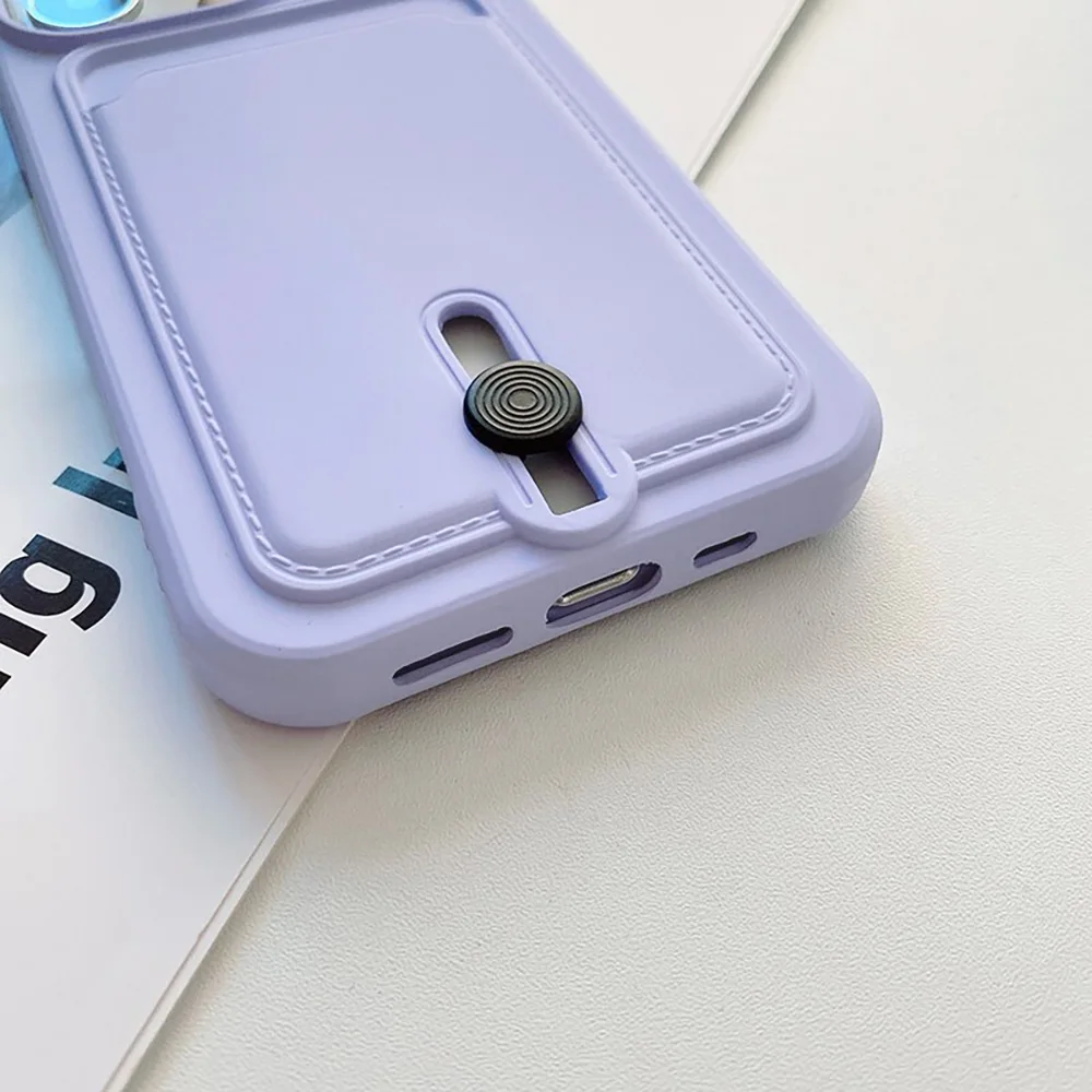 Silicone Shockproof Wallet Phone Case For Apple iPhone 18 17Air 16 15 14 13 12 11 Pro Max Plus Card Slot Pocket Protective Cover view 4