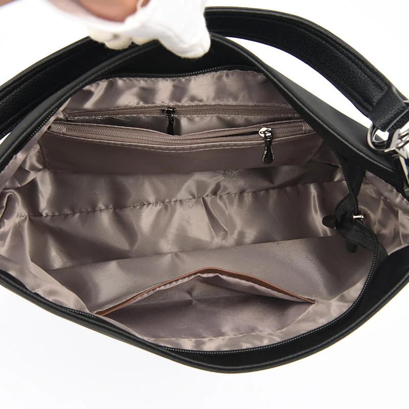 Casual bolsas femininas grande capacidade à prova dwaterproof água náilon bolsa de ombro feminino elegante senhoras crossbody sacos de alta qualidade shopper saco