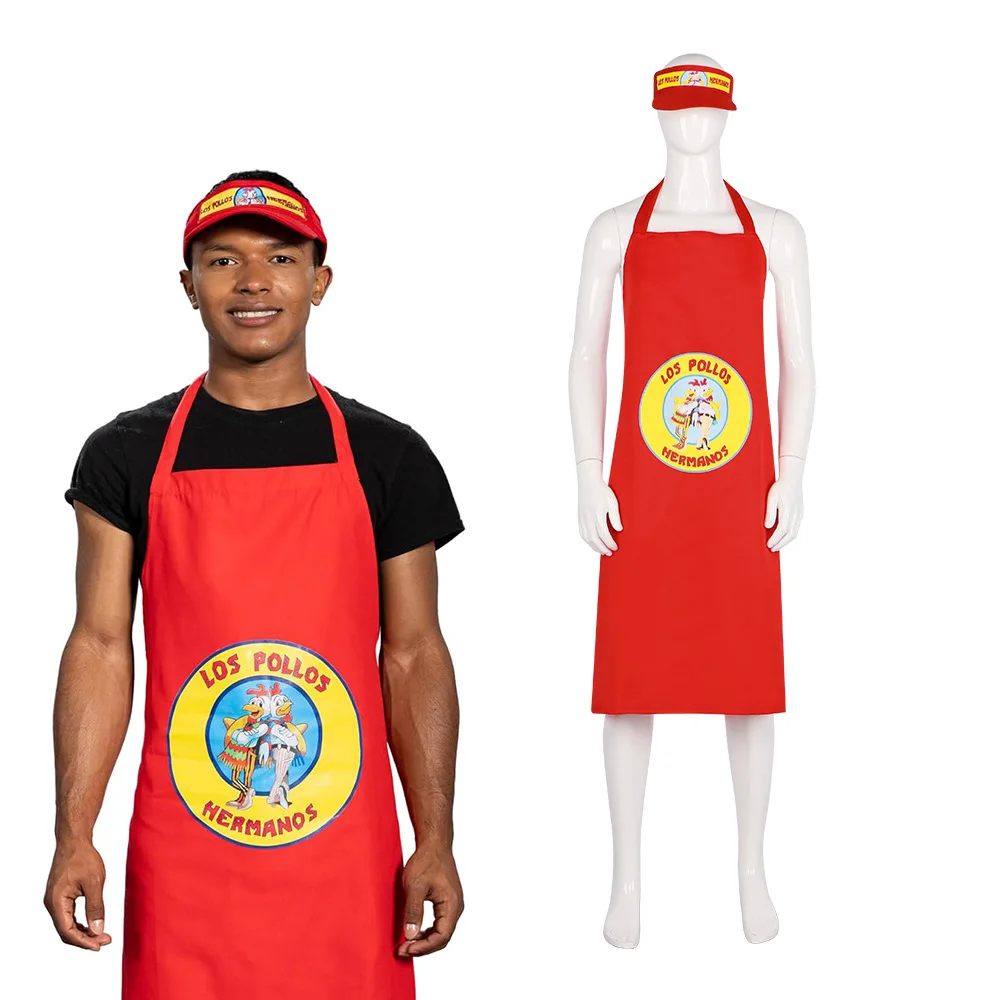 

Костюм для косплея на Хэллоуин в стиле Los Pollos Fried Chien, тематическая футболка с длинным рукавом для подростков, осенняя мода