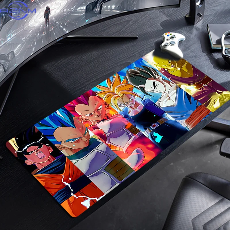 Mouse Pad Dragon Ball Anime XXL Gamers Decoracion Gamer Desk Mat Mousepad XXL Gaming Accessories Varmilo Keyboard Carpet