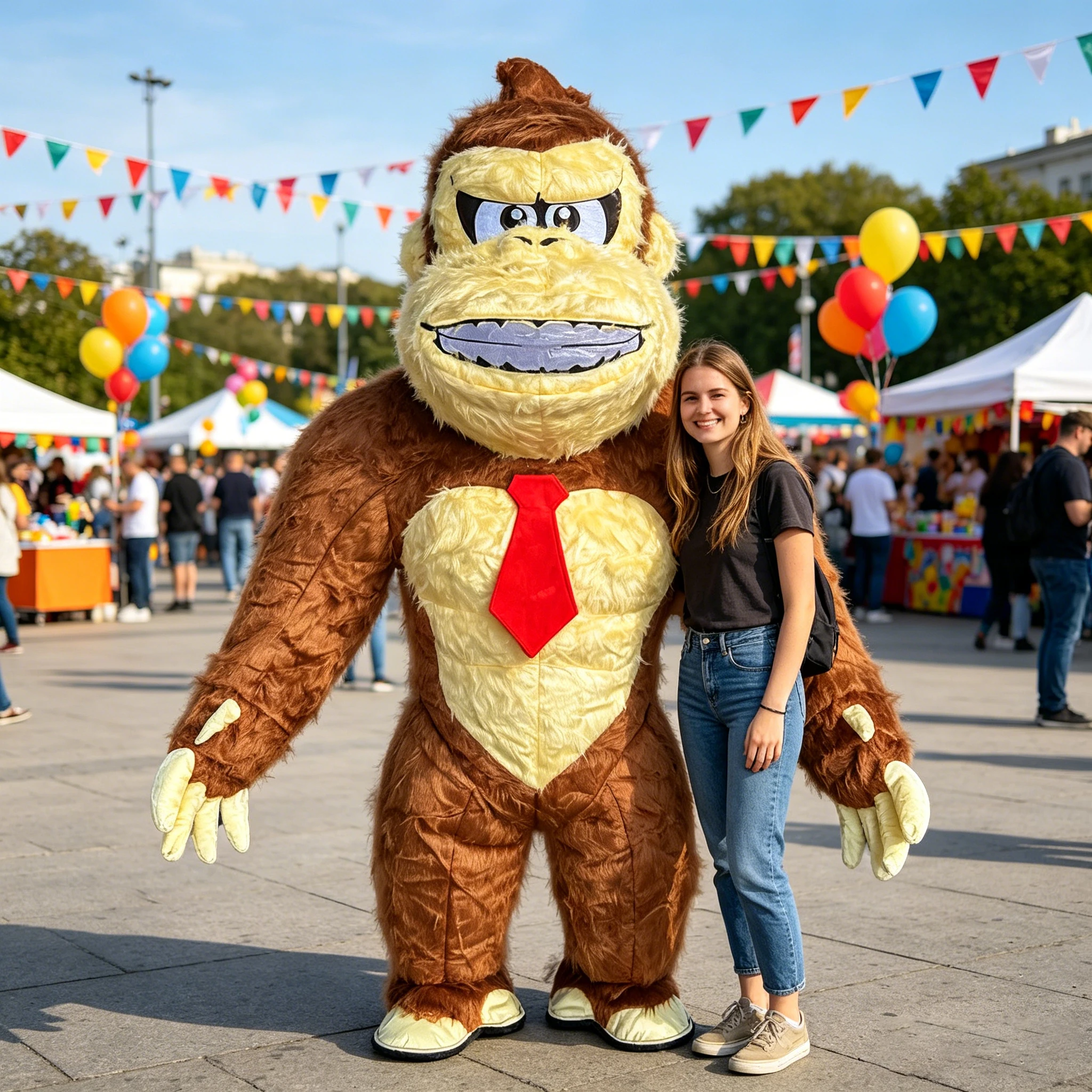 2M Donkey Kong Inflatable Costume