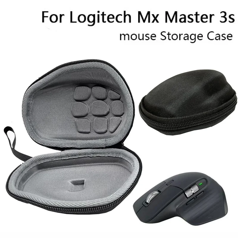  Reise Tragetasche Gaming Maus Lagerung Box Stoßfest Tasche EVA Hard Case Organizer Tasche Für Logitech MX Master 3S Zubehör