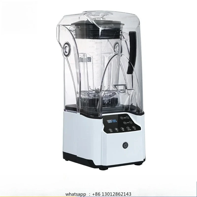 

Бесшумная машина для приготовления смузи емкостью 2,2 л с крышкой Машина для приготовления смузи со льдом Блендер для льда 2000 Вт для тяжелых условий эксплуатации