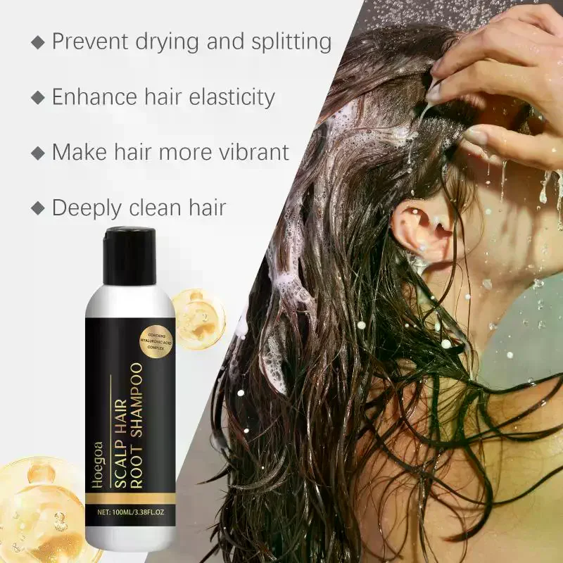 Nourishing and conditioning shampoo moisturizes scalp leaves hair smooth controls oil adds volume has a long-lasting fragrance.