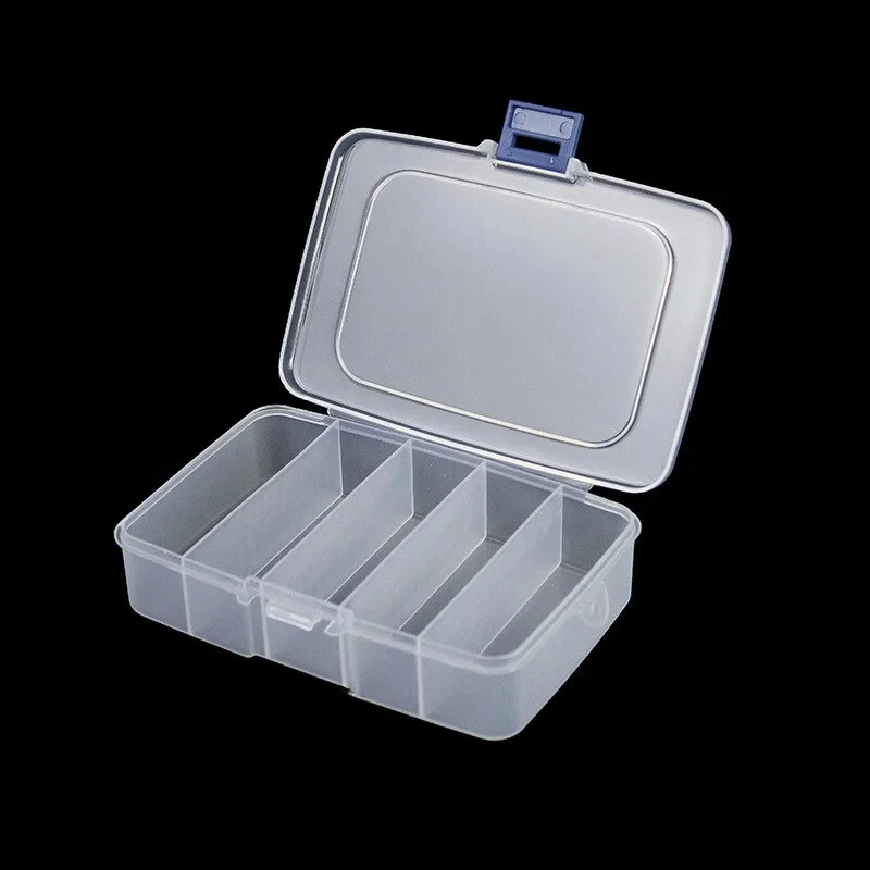 1 قطعة صندوق تخزين من البلاستيك الوشم لوازم إبرة مجهرية الوشم المحمولة حلقة الحبر كوب إصبع كم صندوق تخزين #6