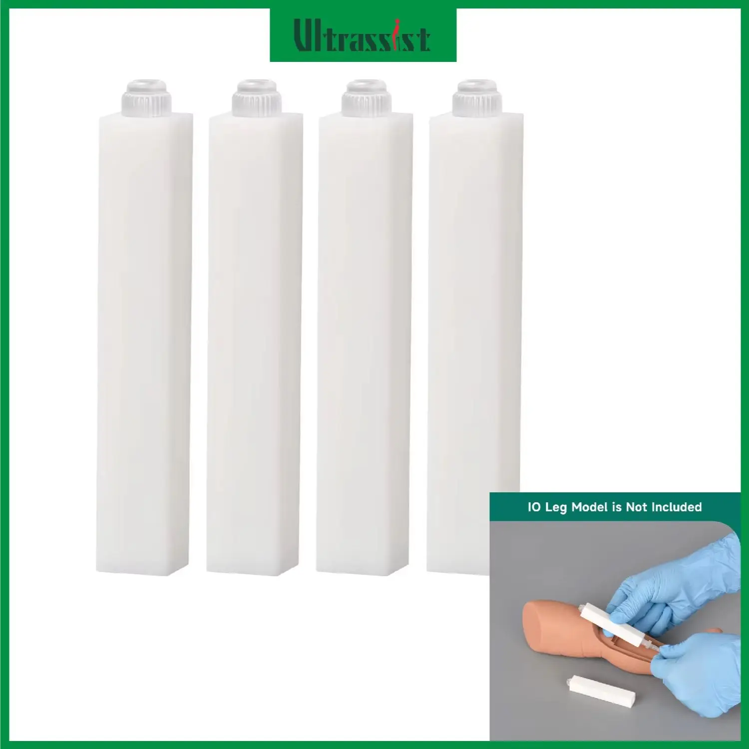 Ultrassist Replaceable IO Bones Model of Infant Leg Model Intraosseous Injection Practice Accessory for Medical Student Training