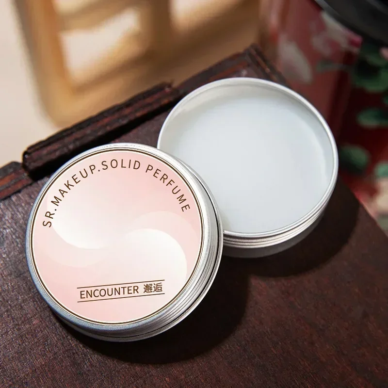 Solid Perfume Portable Solid Balm Long-lasting Fragrances Fresh and Elegant Female Solid Perfumes Body Aroma Gifts Chinese Women