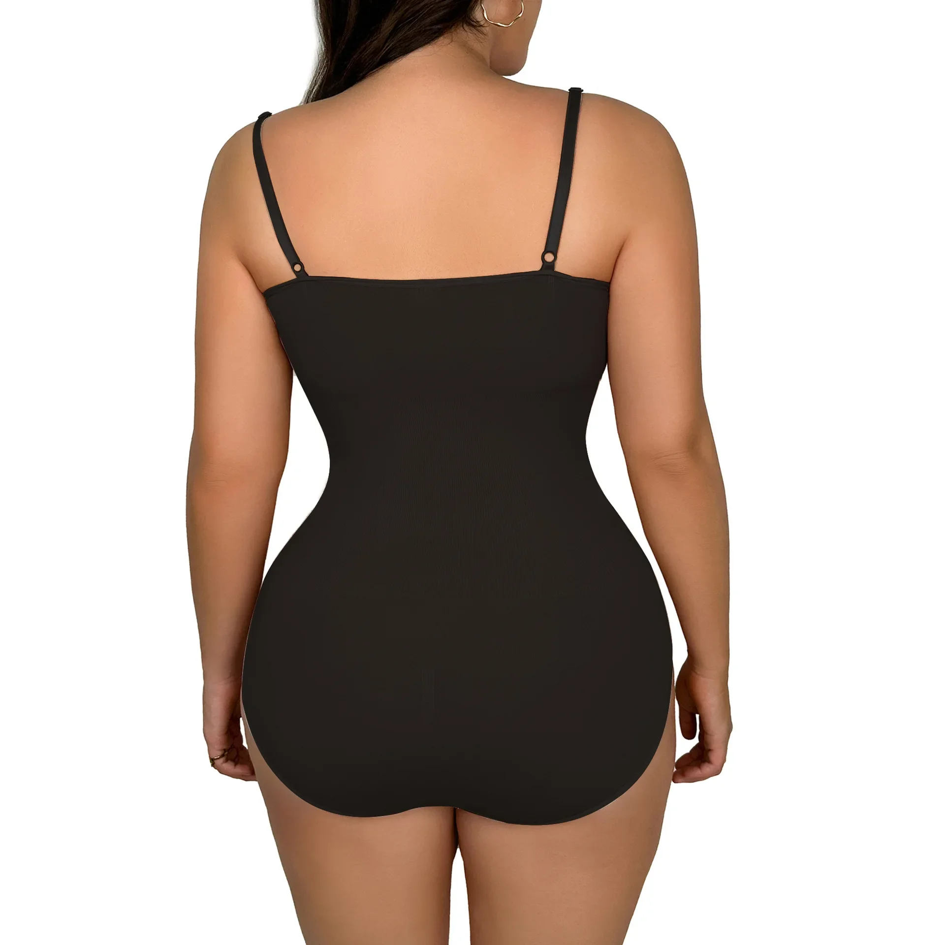 Women Bodycon Bodysuit Sexy Seamless Jumpsuit Shapewear Female Belly Lift Buttocks Shaping Elastic Underwear Skinny Body Corsets