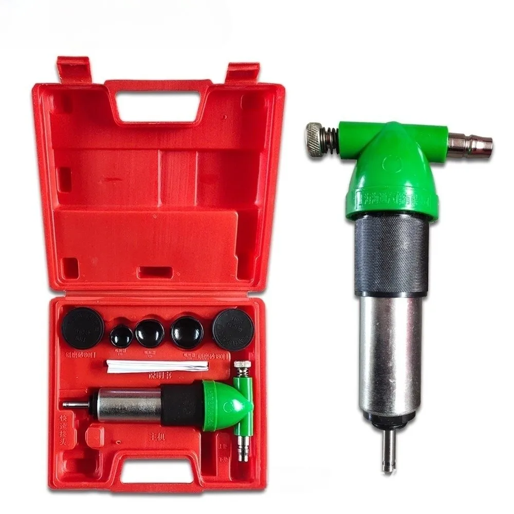 Stainless Steel Pneumatic Valve Lapping Tool Air Operated Rubber Suction Cups Engine Valve Grinding Kit Universal