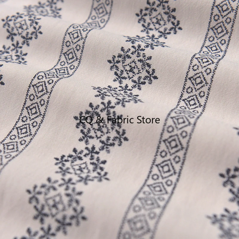 Vintage Cotton And Linen Fabric For Clothing Dress Shirt Cheongsam Tablecloth Handnade Diy Fabric