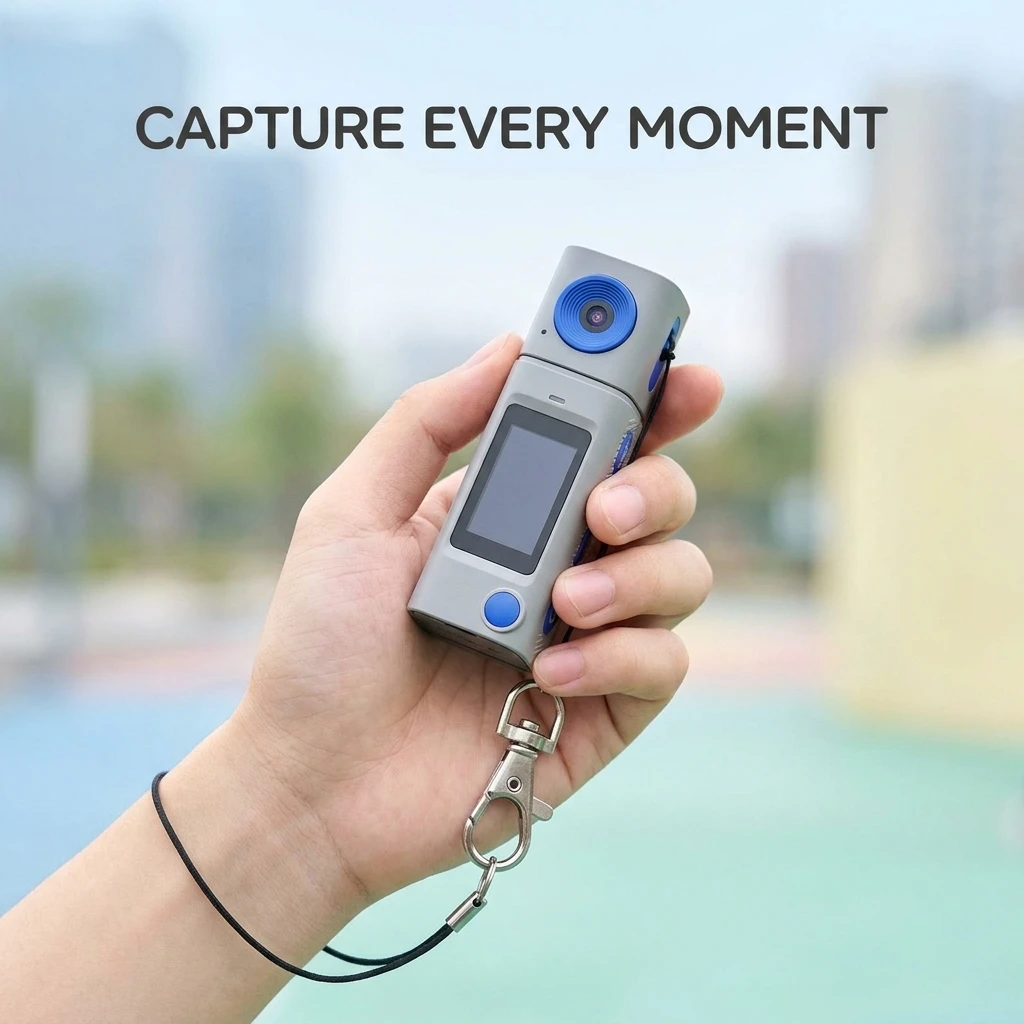 G10 Thumb Mini Camera Lipstick Series 2K HD Portable Sports Camcorder for Students Outdoor Photography Video Long Battery