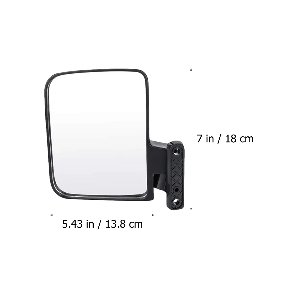 1 مجموعة واضح عربة جولف مرآة المهنية الجانب مرآة المضادة للوهج زاوية واسعة عرض دائم خدمة طويلة الحياة عربة جولف العرض