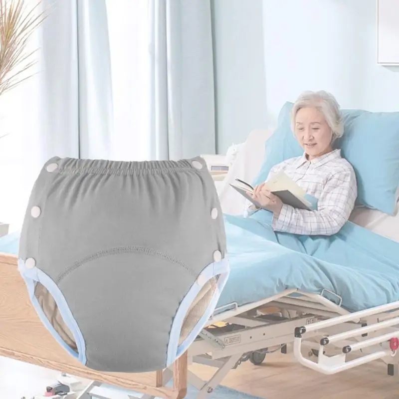 N7YE ملاءمة داخلية مصممة داخلية قابلة لإعادة الاستخدام سراويل حفاضات القماش القطن لليوم ليلا