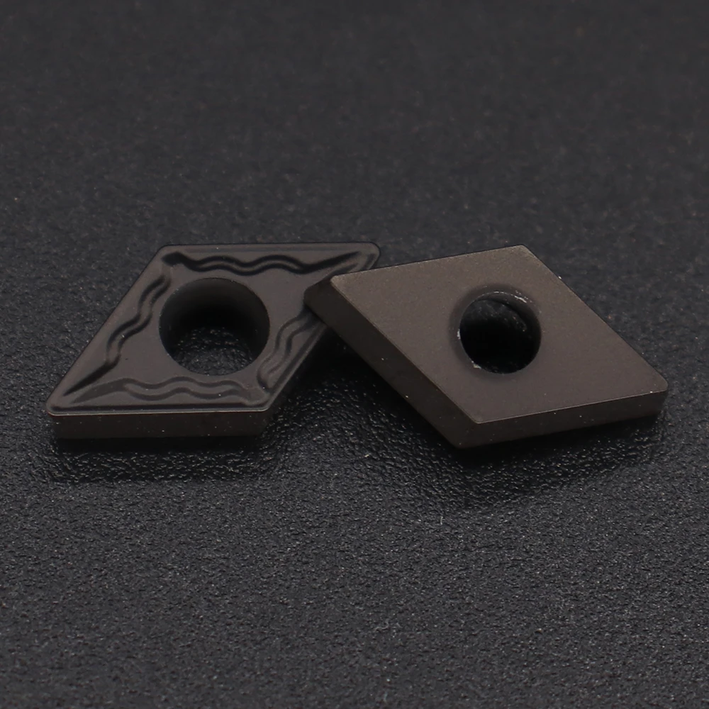 Tungsten Carbide DCMT070204 DCMT0702048 TM 4125 Carbide Inserts Internal Metal Turning Tools CNC Cutting For Steel