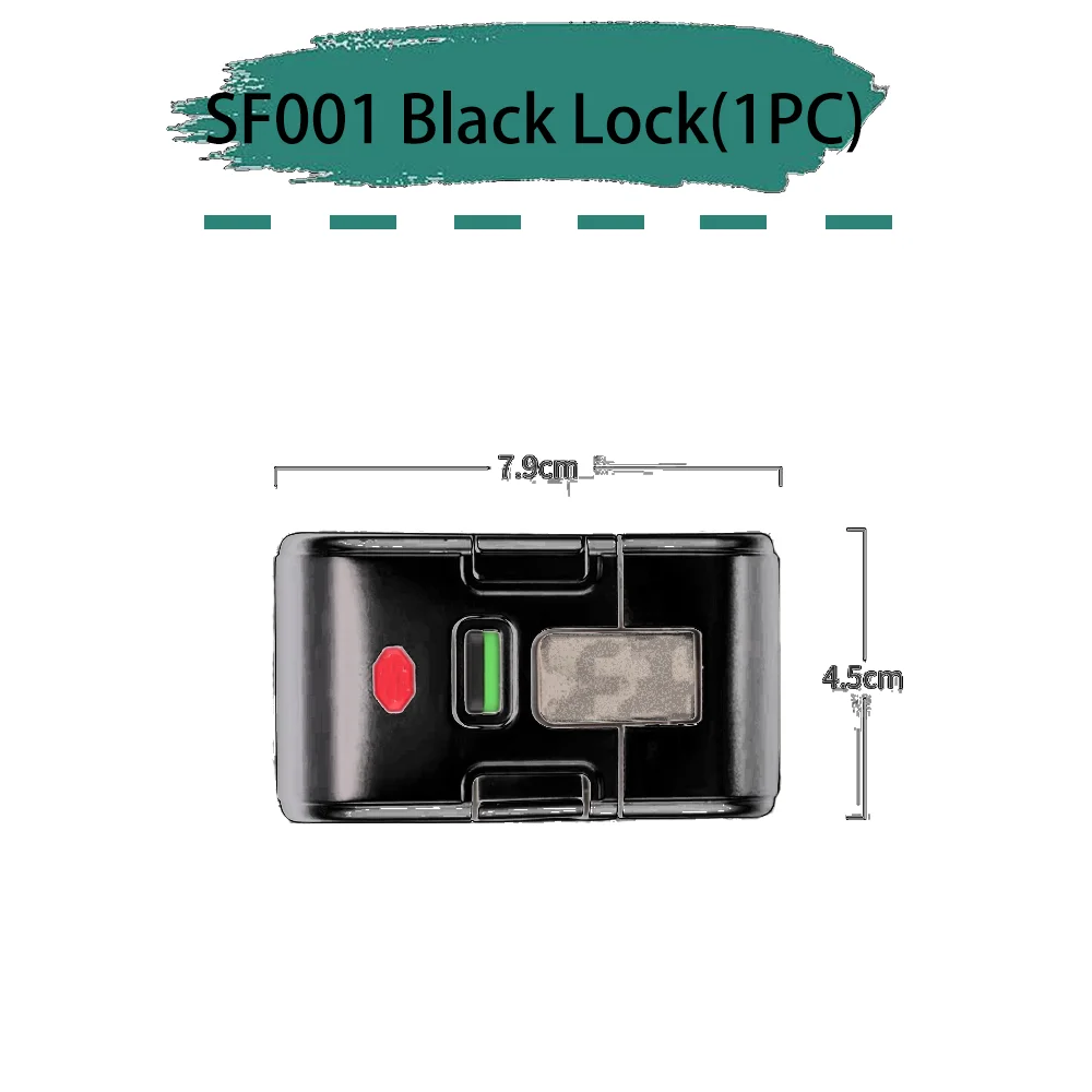 For FanFu Combination box lock accessories B35 pull rod box Suitcase Travel suitcase buckle Universal parts replacement buckle