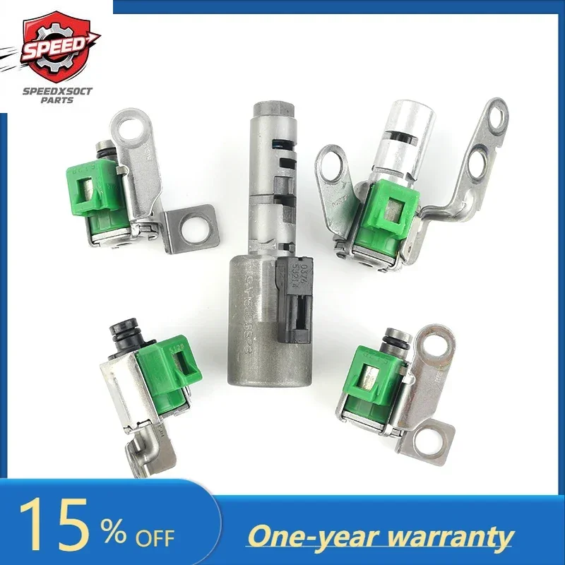 

Renovate 5 шт. U440E U441E комплект соленоидов автоматической коробки передач для Ford Fiesta Toyota Chevrolet AVEO AW80-40LE автомобильные аксессуары