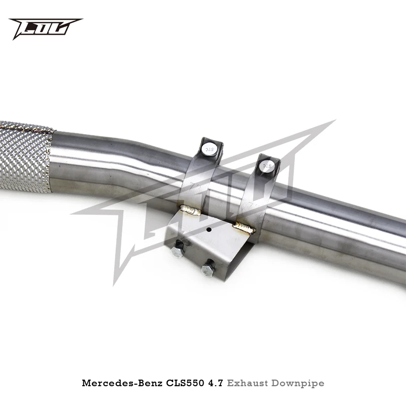 OEM Ready for Shipment Straight Downpipes for  CLS550 4.7 2012-2016 Stainless Steel Sport Car Exhaust Pipe System