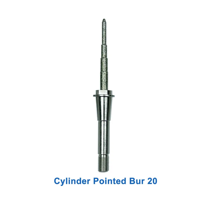 Imagem -03 - Sirona-fresadoras Dentárias Cilindro Pointed Bur 12s Step Bur Dissilicato de Lítio Ferramentas de Laboratório Dental Ccam Cerec Mcxl