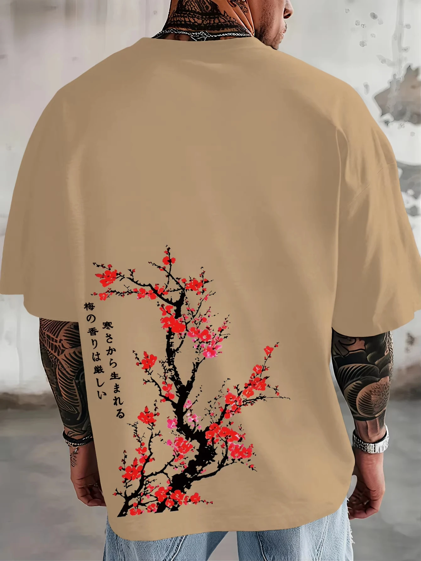 Zomer heren oversized T-shirt  - T-Shirts recensie en prijs