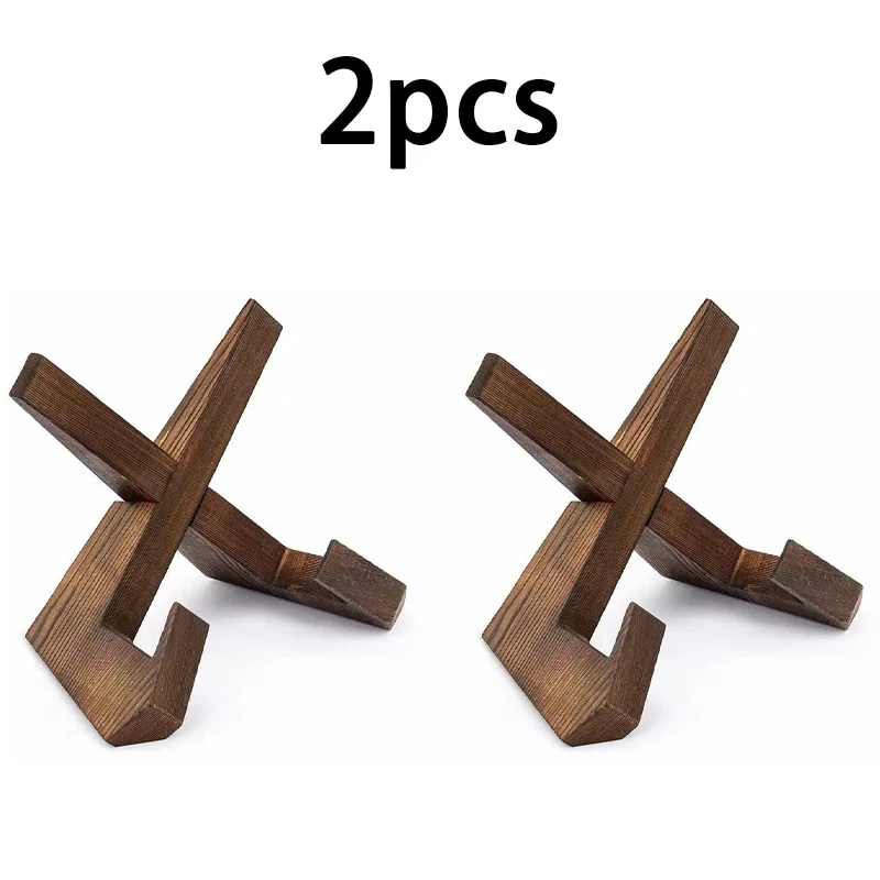 Wooden Cookbook Stand Flat Stand Base