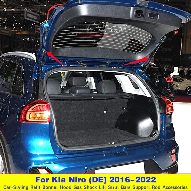 Trunk Struts for Kia Niro (DE) SUV 2016-2022 Rear Tailgate Boot Lift Supports Hydraulic Rod Gas Springs Shock Absorbers