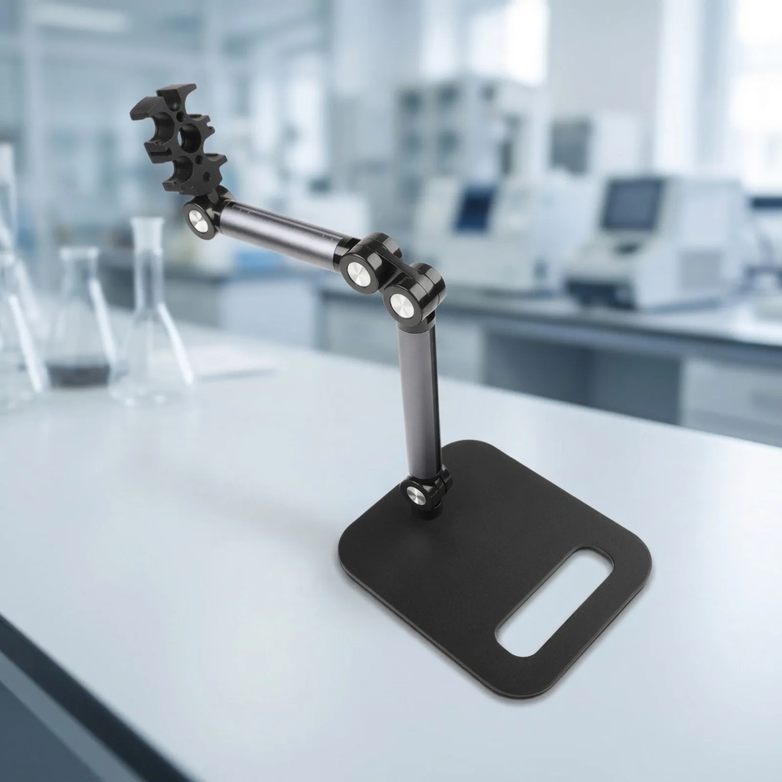 Laboratory Electrode Holder with Adjustable 30cm Stand for Stable Electrode Placement in Various For Scientific Experiments